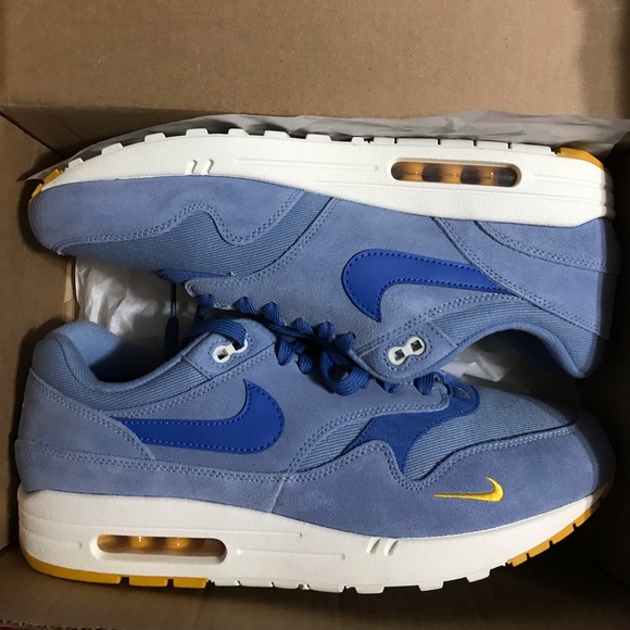 nike air max 1 mini swoosh blue